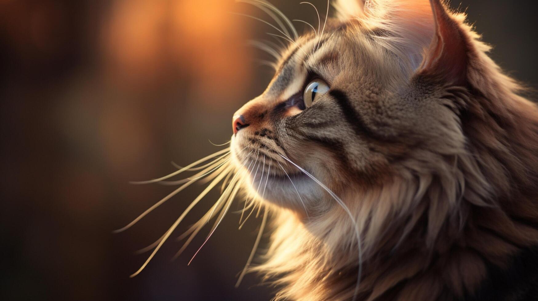 AI generated cat high quality image photo