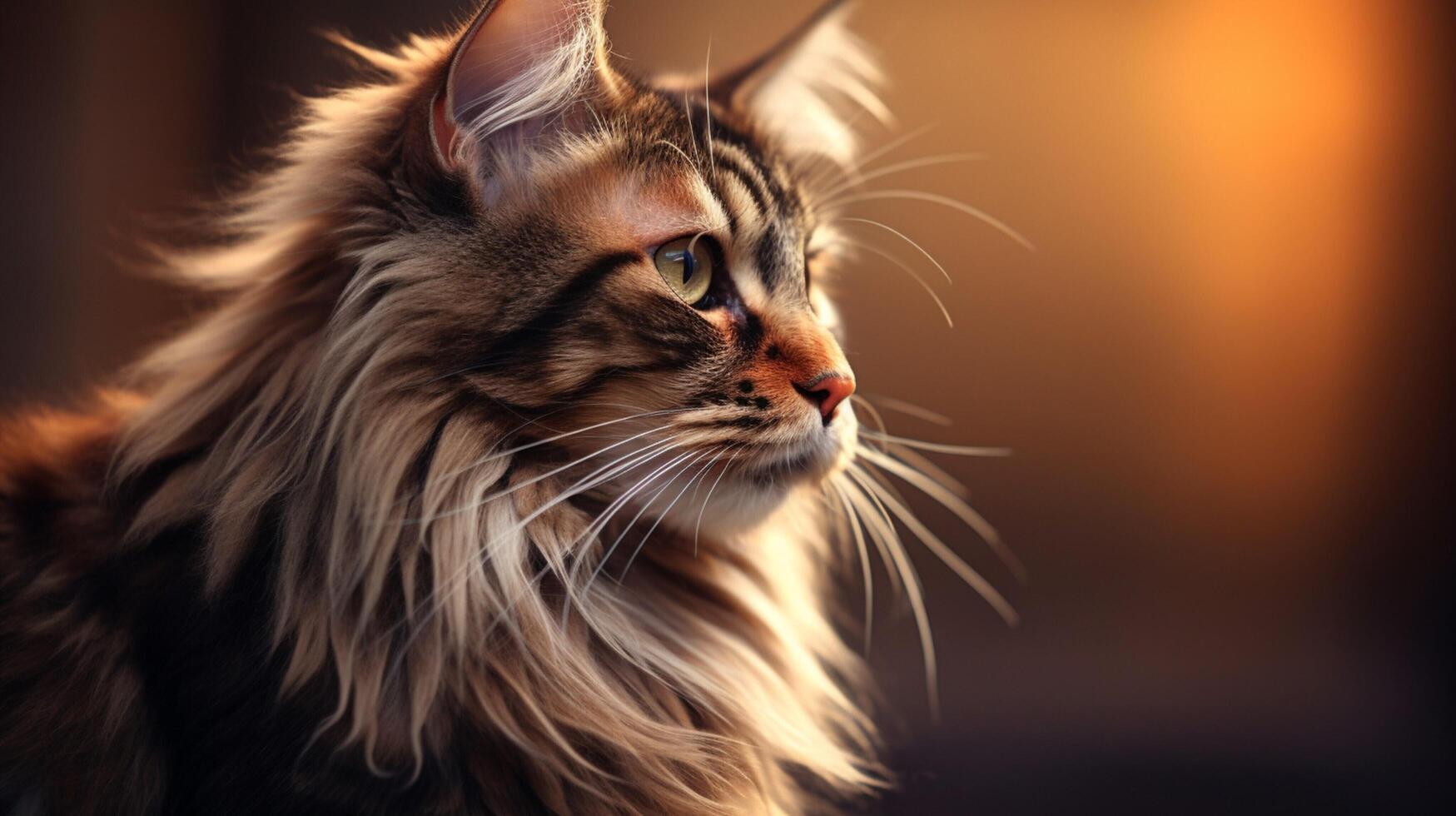 AI generated cat high quality image photo