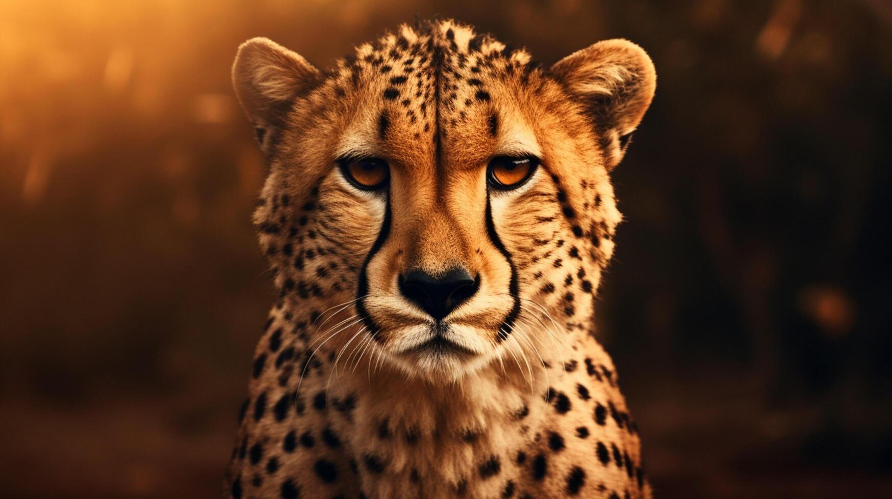 AI generated cheetah high quality image photo