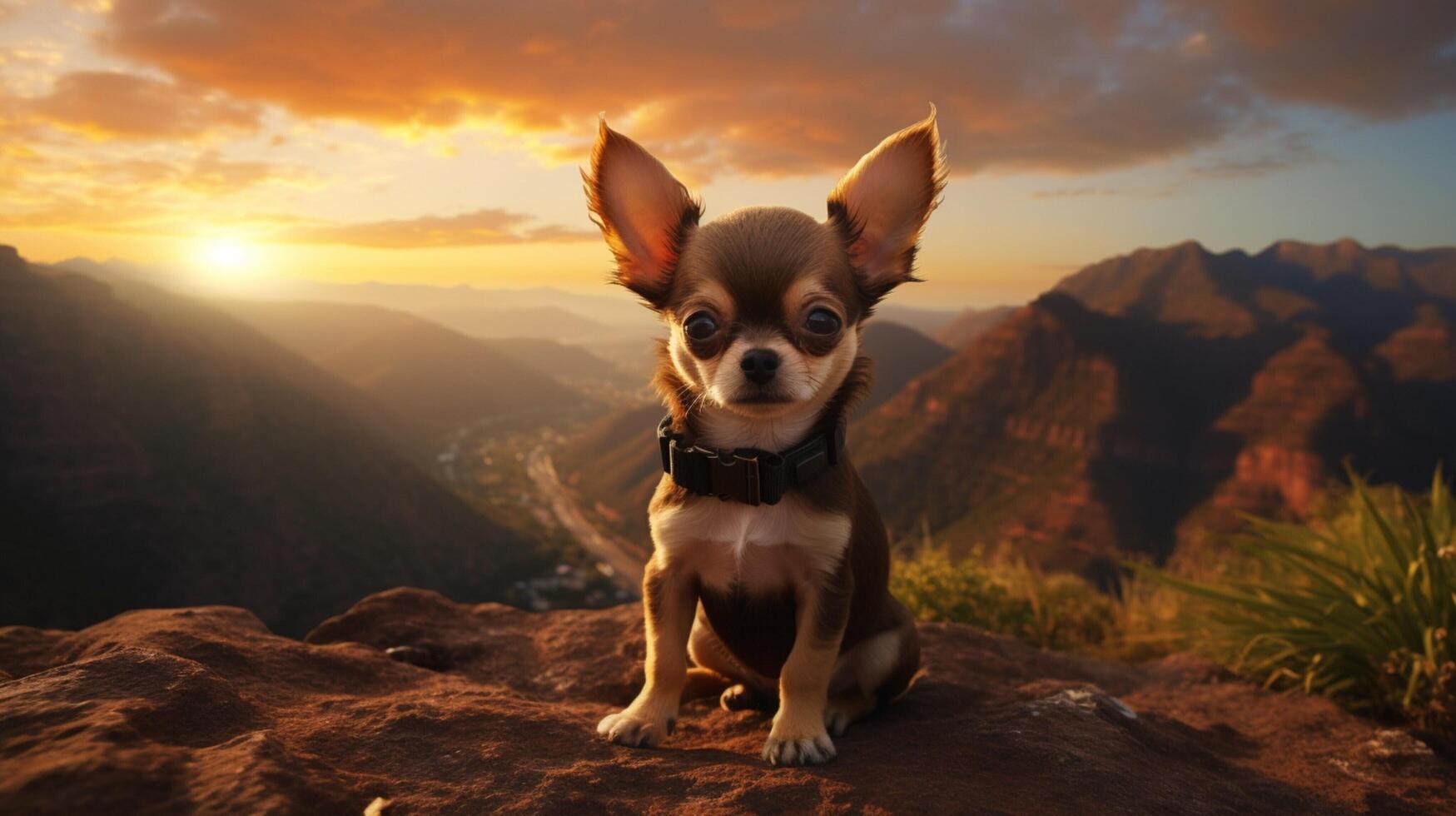 AI generated chihuahua high quality image photo
