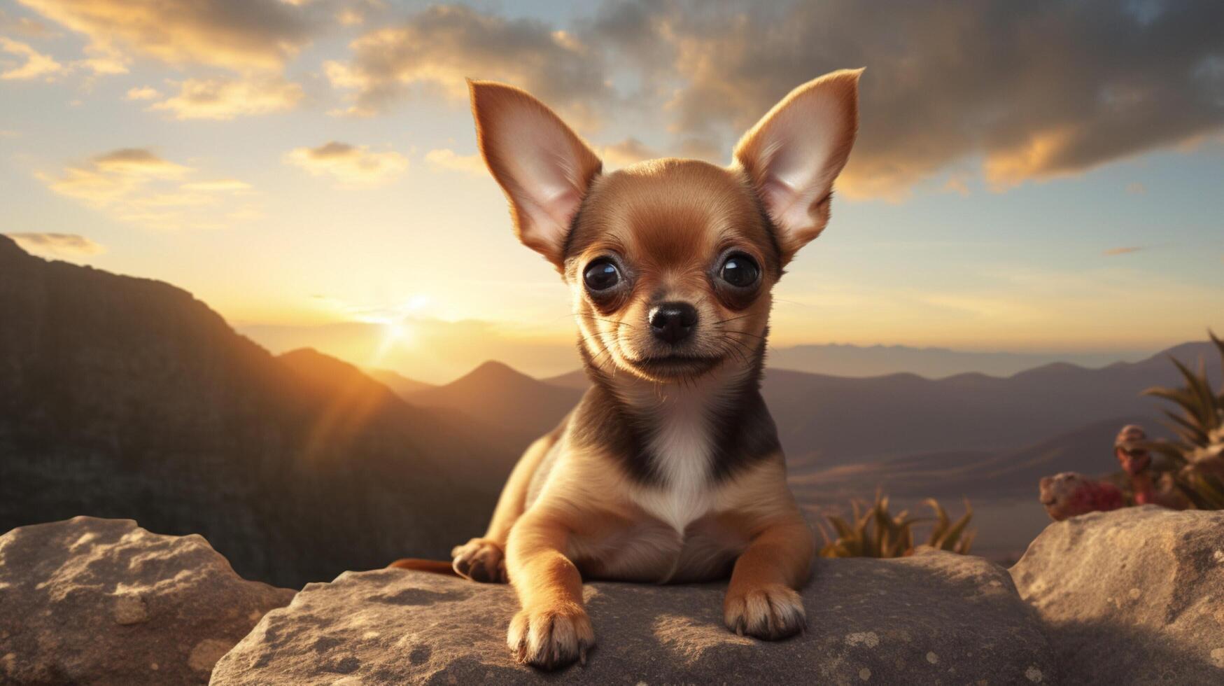 AI generated chihuahua high quality image photo