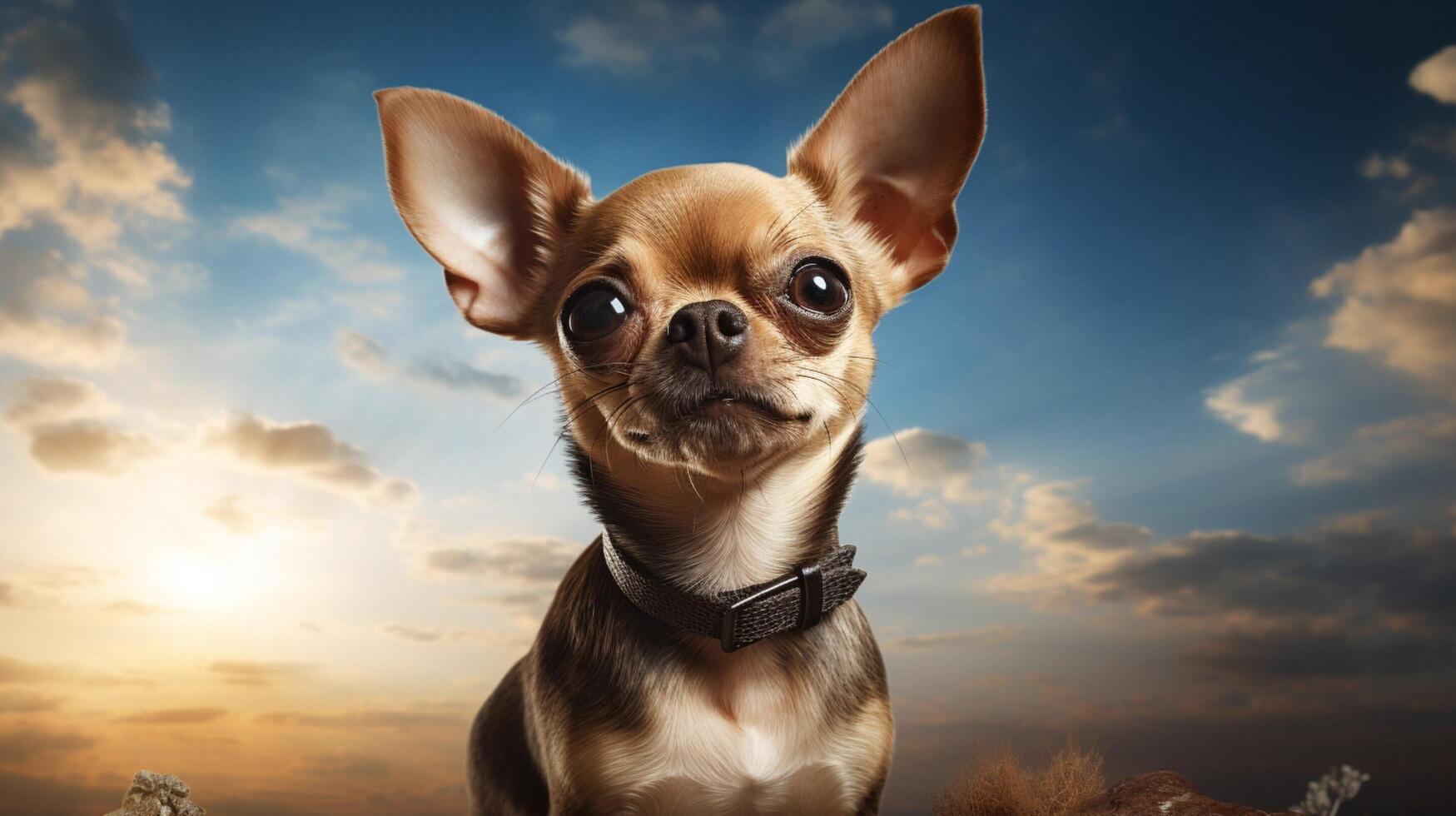 AI generated chihuahua high quality image photo