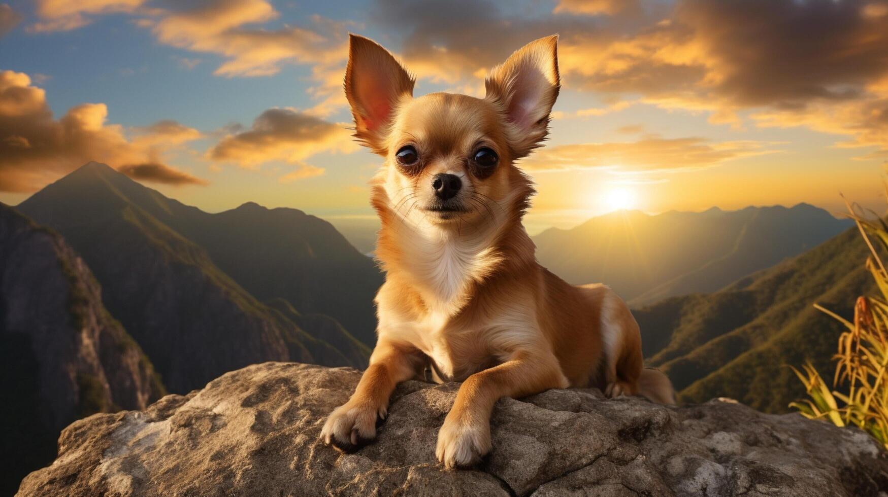 AI generated chihuahua high quality image photo