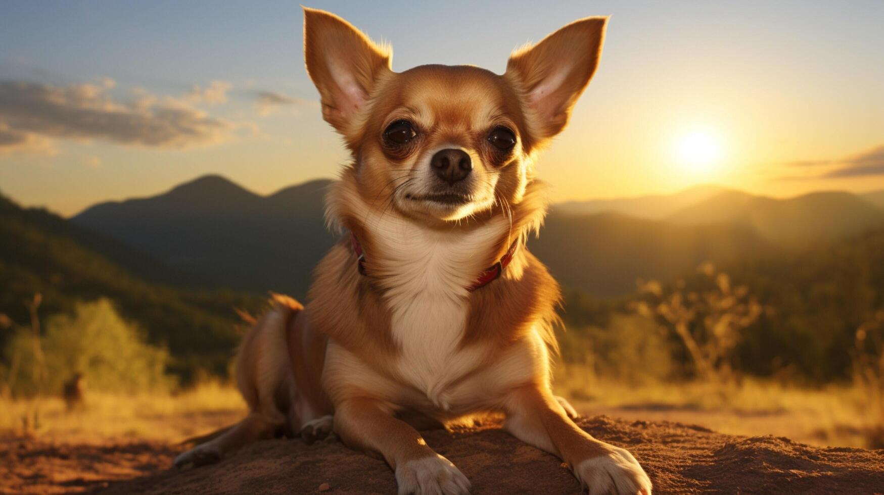 AI generated chihuahua high quality image photo