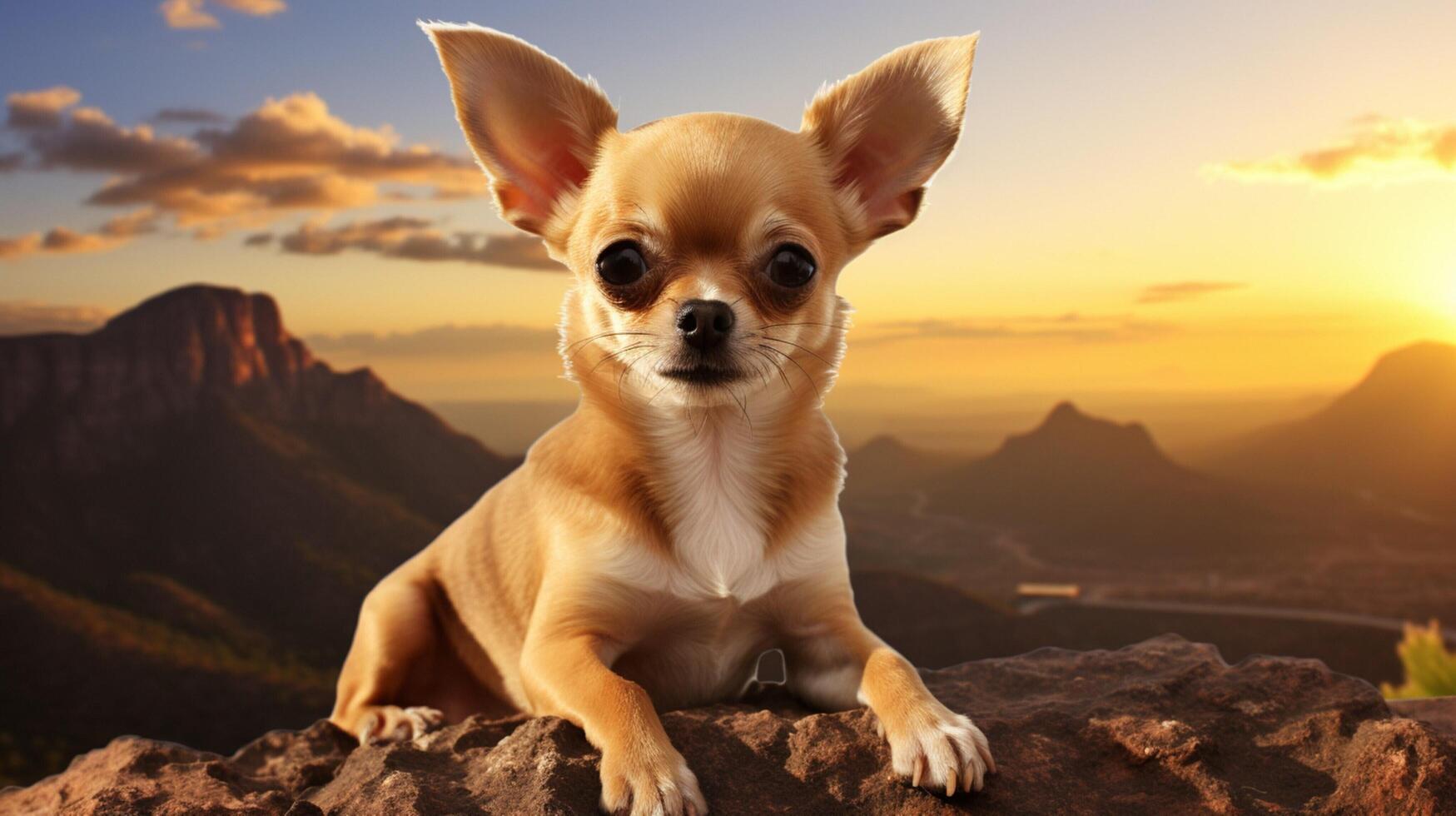 AI generated chihuahua high quality image photo