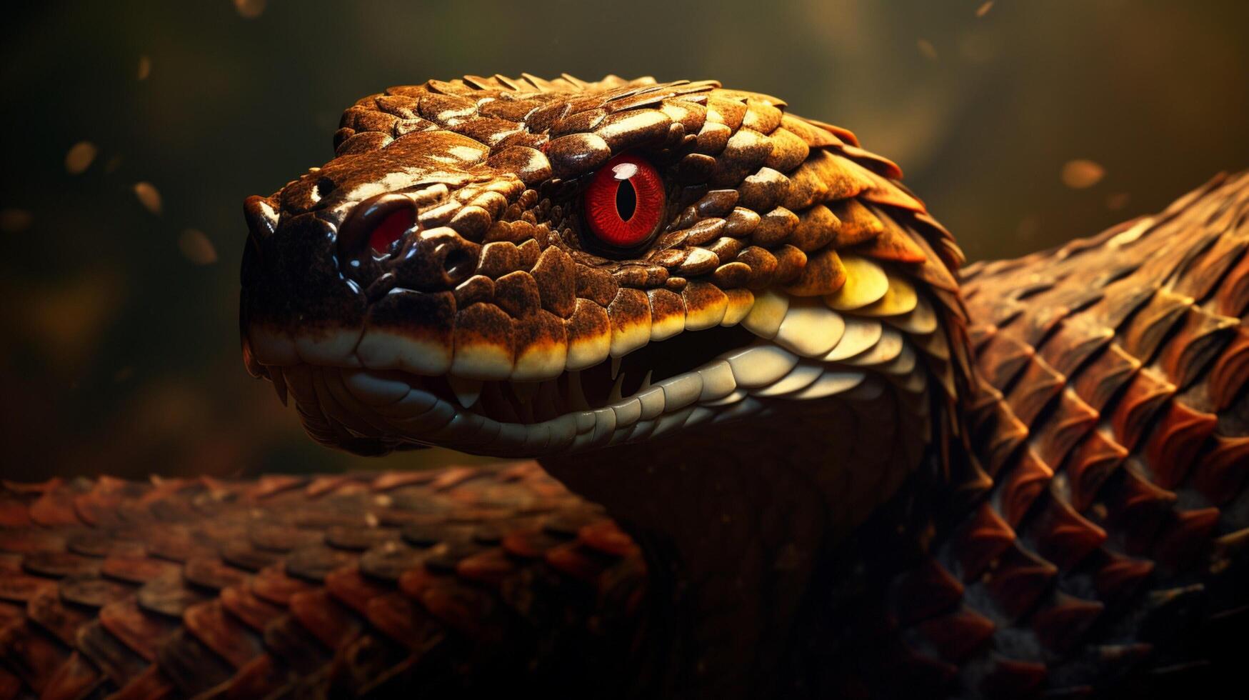 AI generated cobra high quality image photo