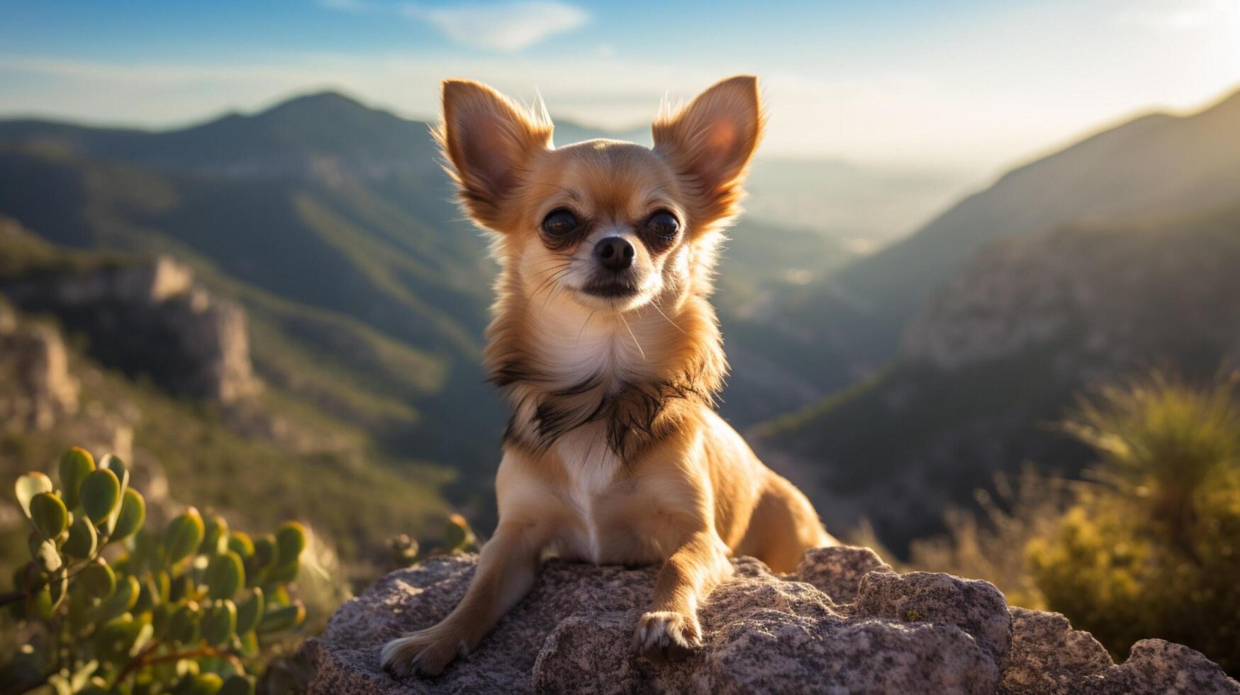 AI generated chihuahua high quality image photo