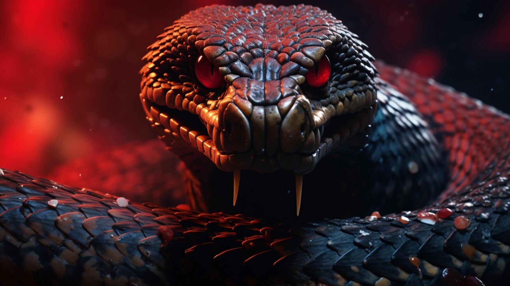 AI generated cobra high quality image photo