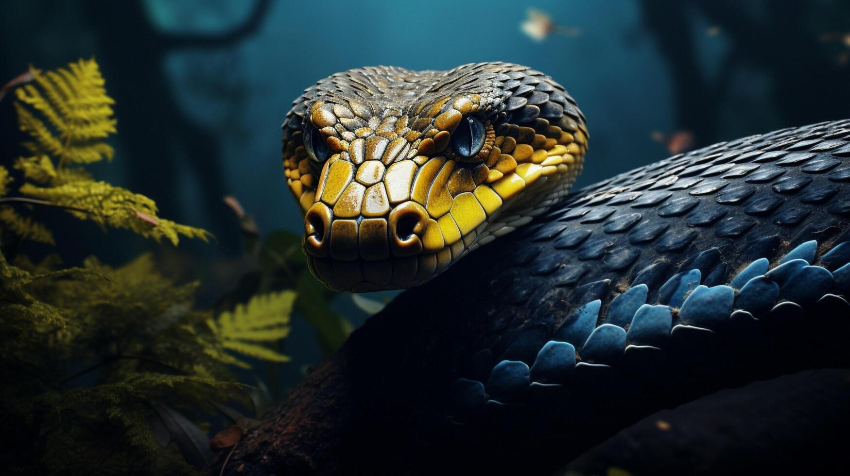 AI generated cobra high quality image photo