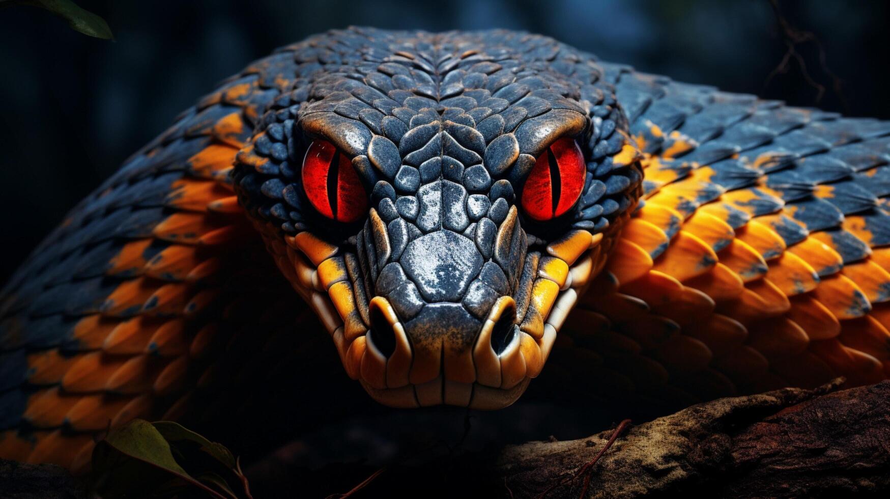 AI generated cobra high quality image photo