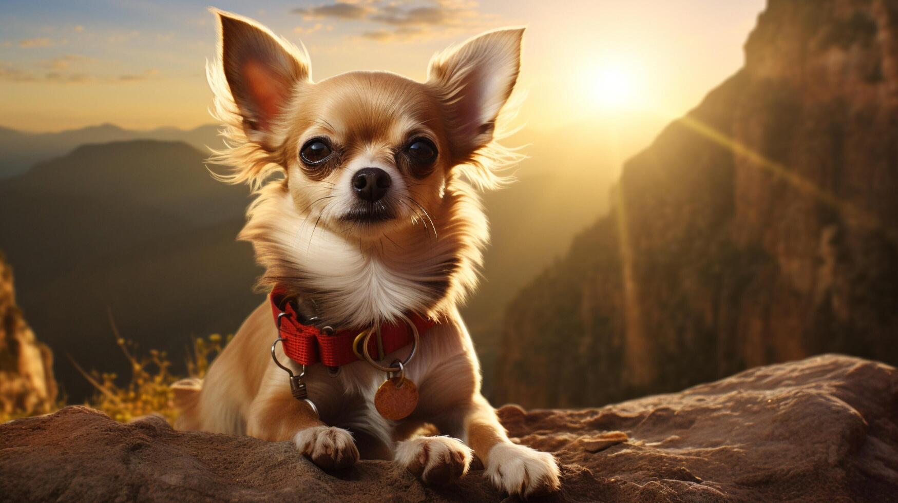 AI generated chihuahua high quality image photo