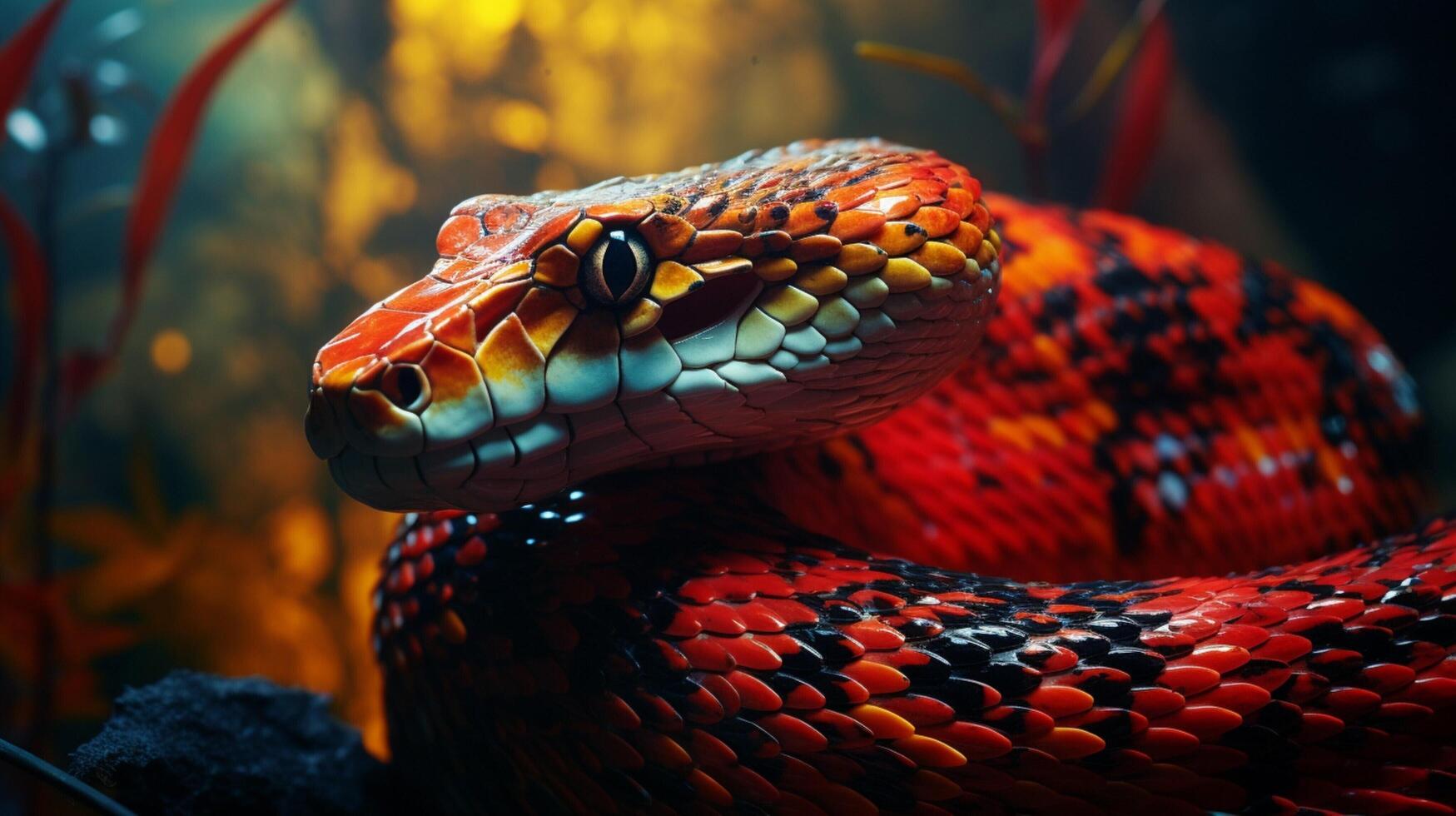 AI generated cobra high quality image photo