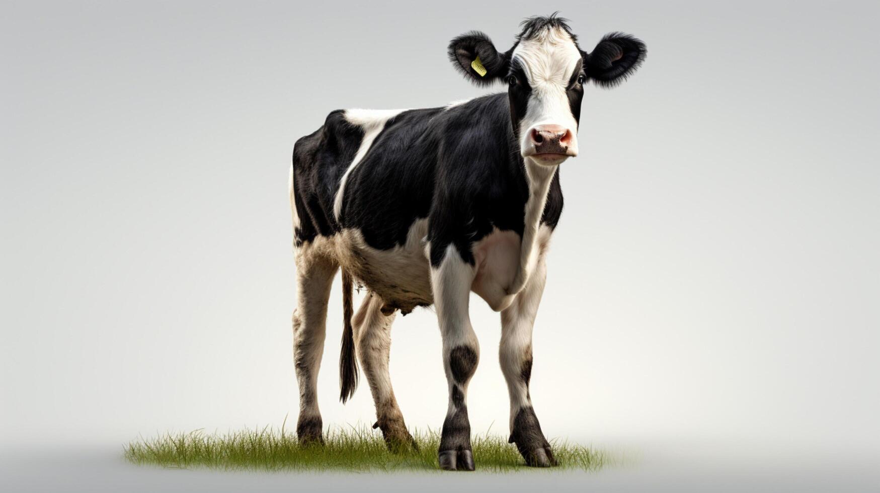 AI generated cow high quality image photo