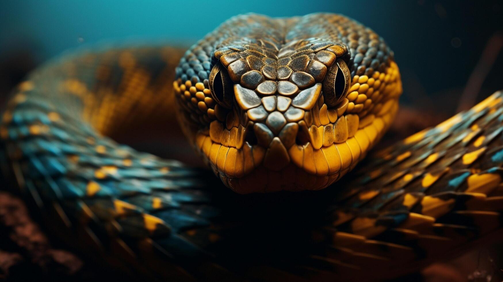 AI generated cobra high quality image photo