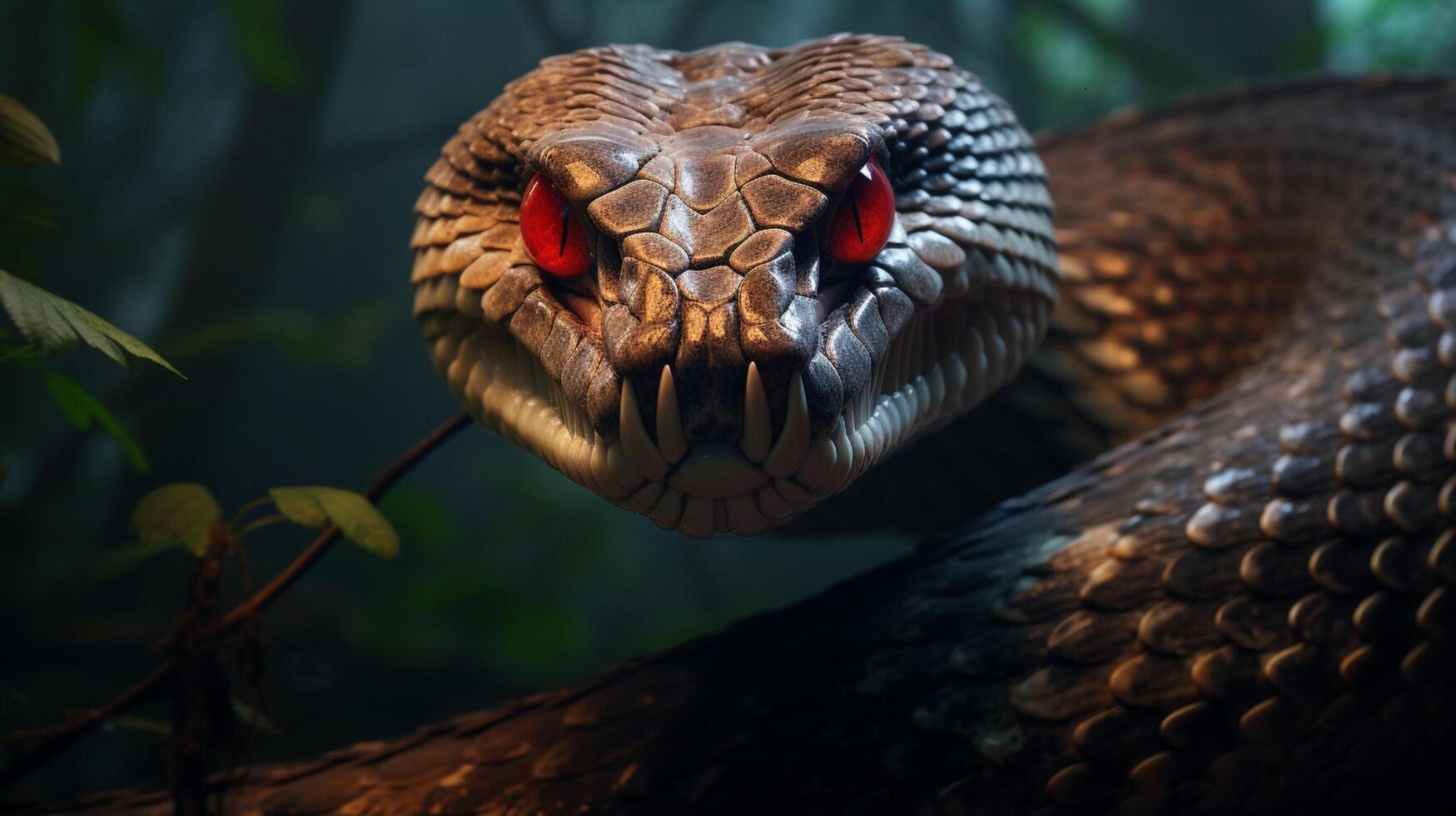 AI generated cobra high quality image photo