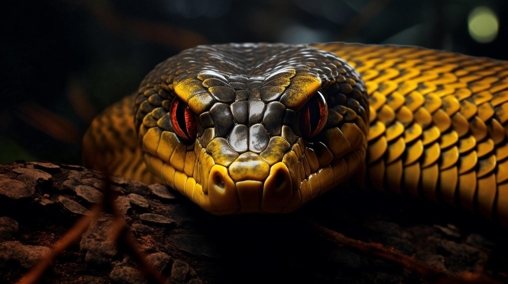 AI generated cobra high quality image photo