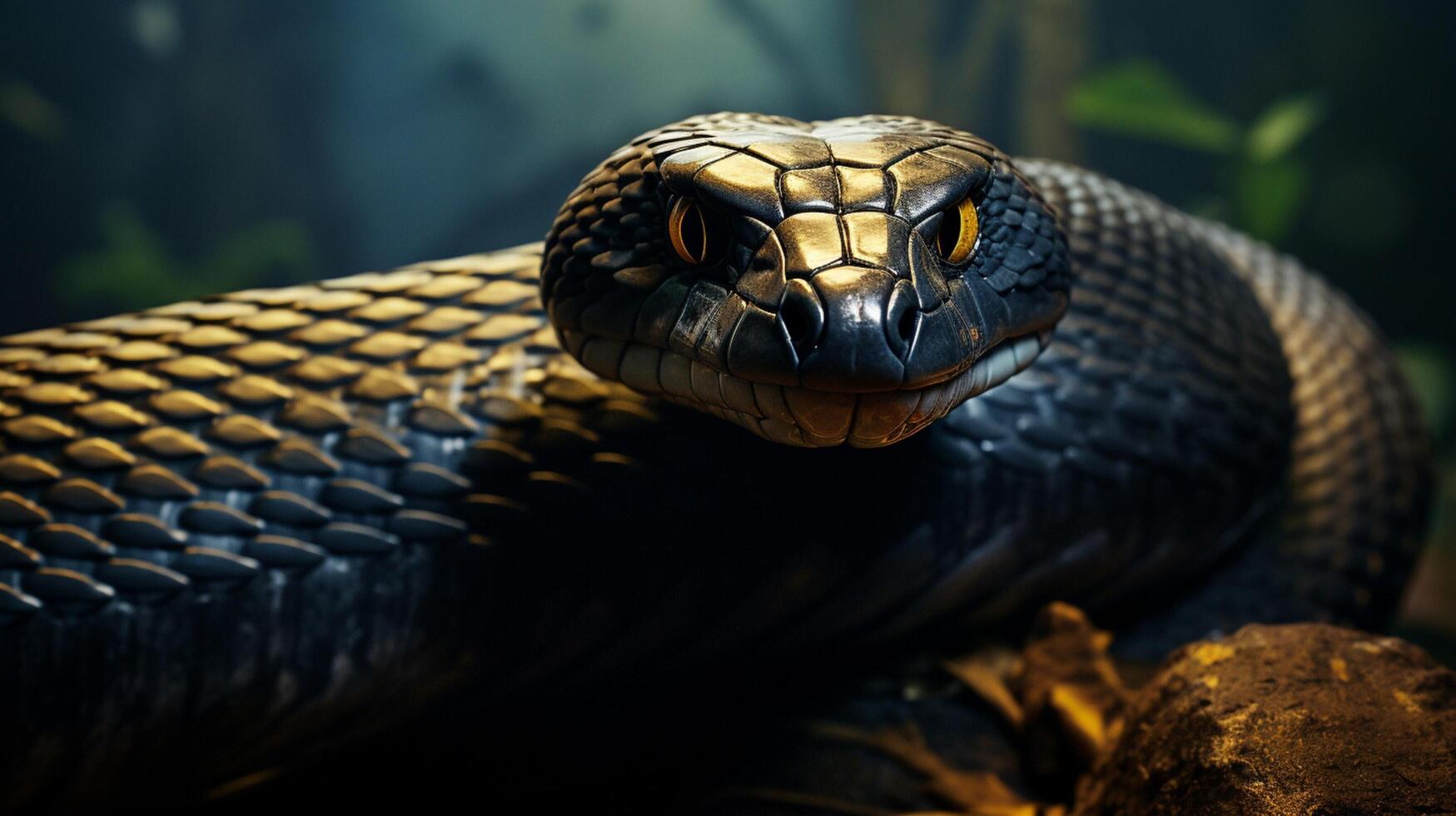 AI generated cobra high quality image photo