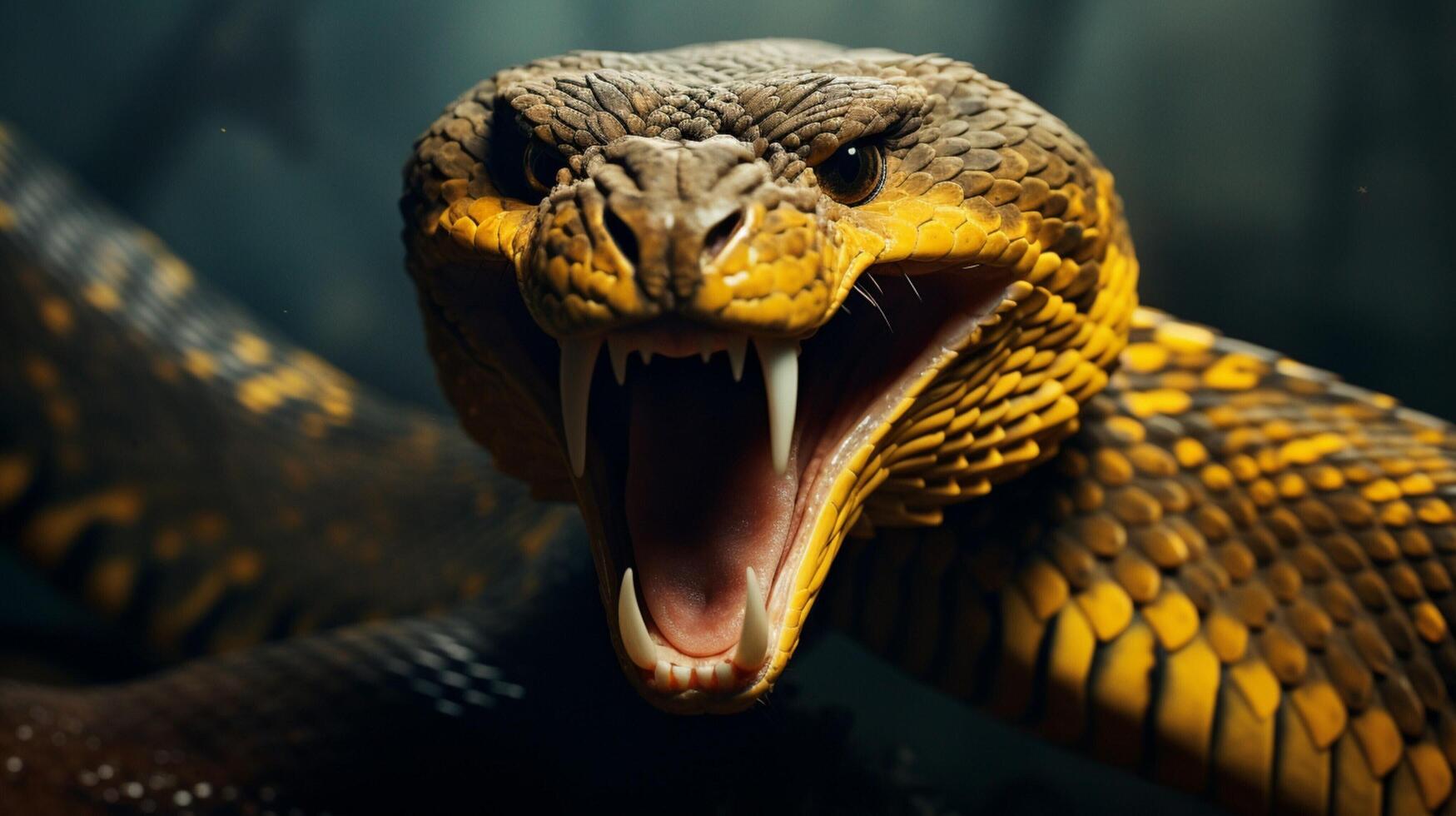 AI generated cobra high quality image photo