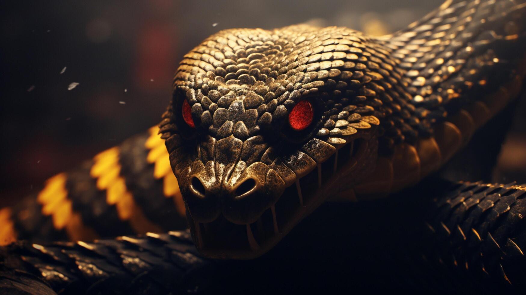 AI generated cobra high quality image photo