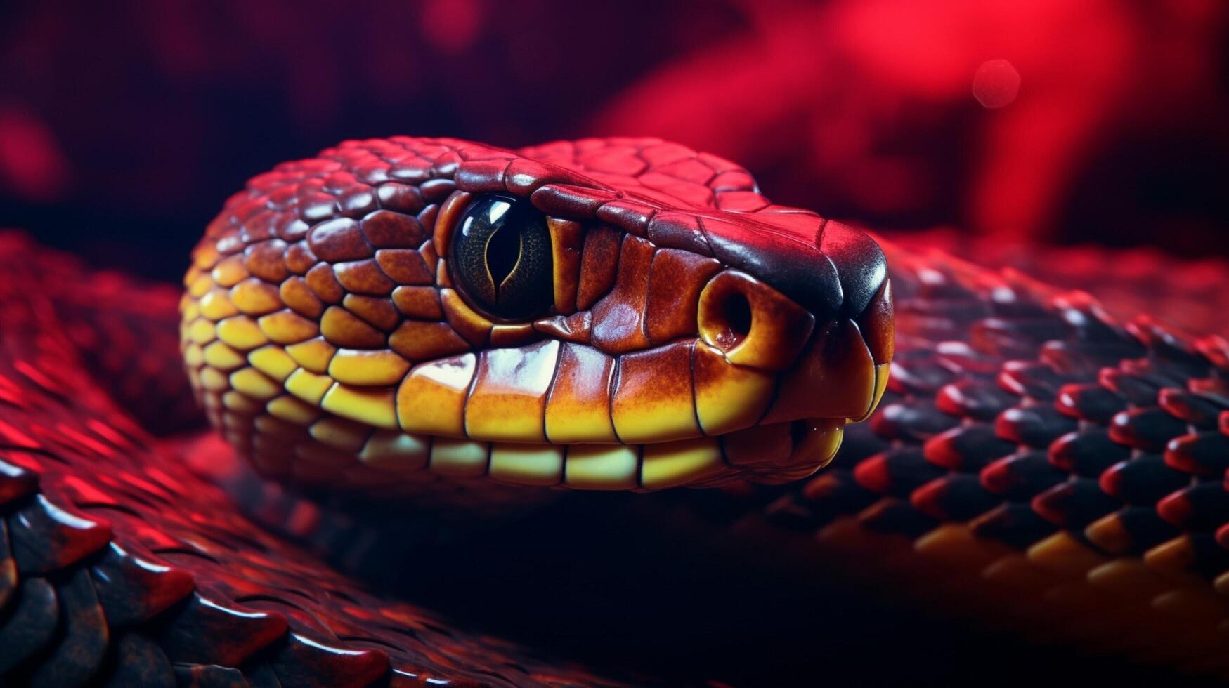 AI generated cobra high quality image photo