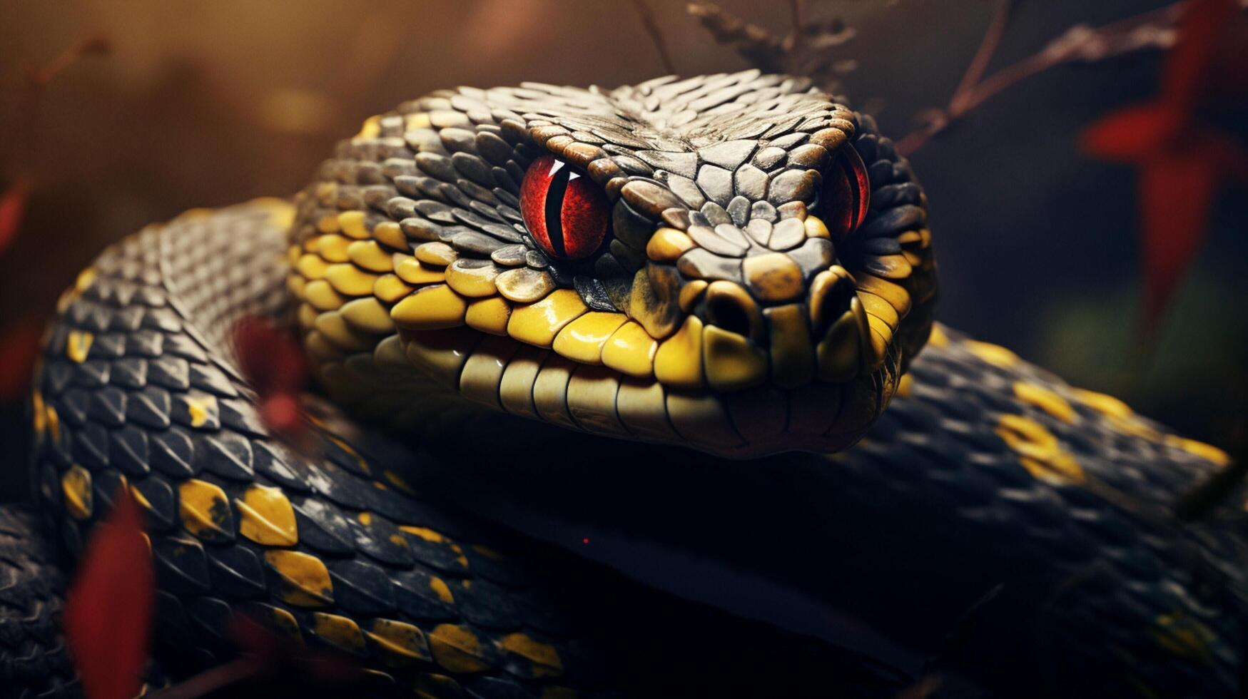 AI generated cobra high quality image photo