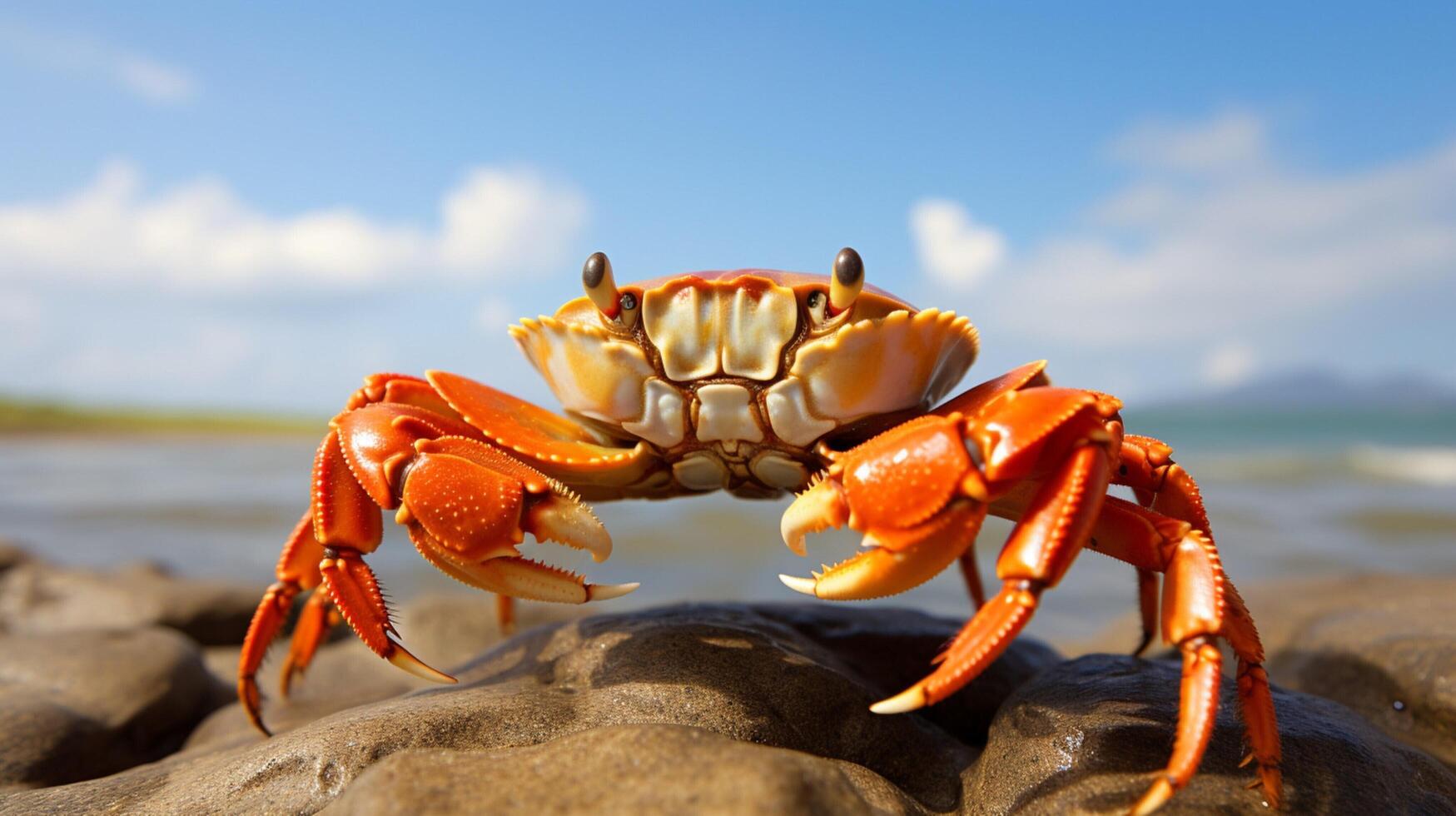 AI generated crab high quality image photo