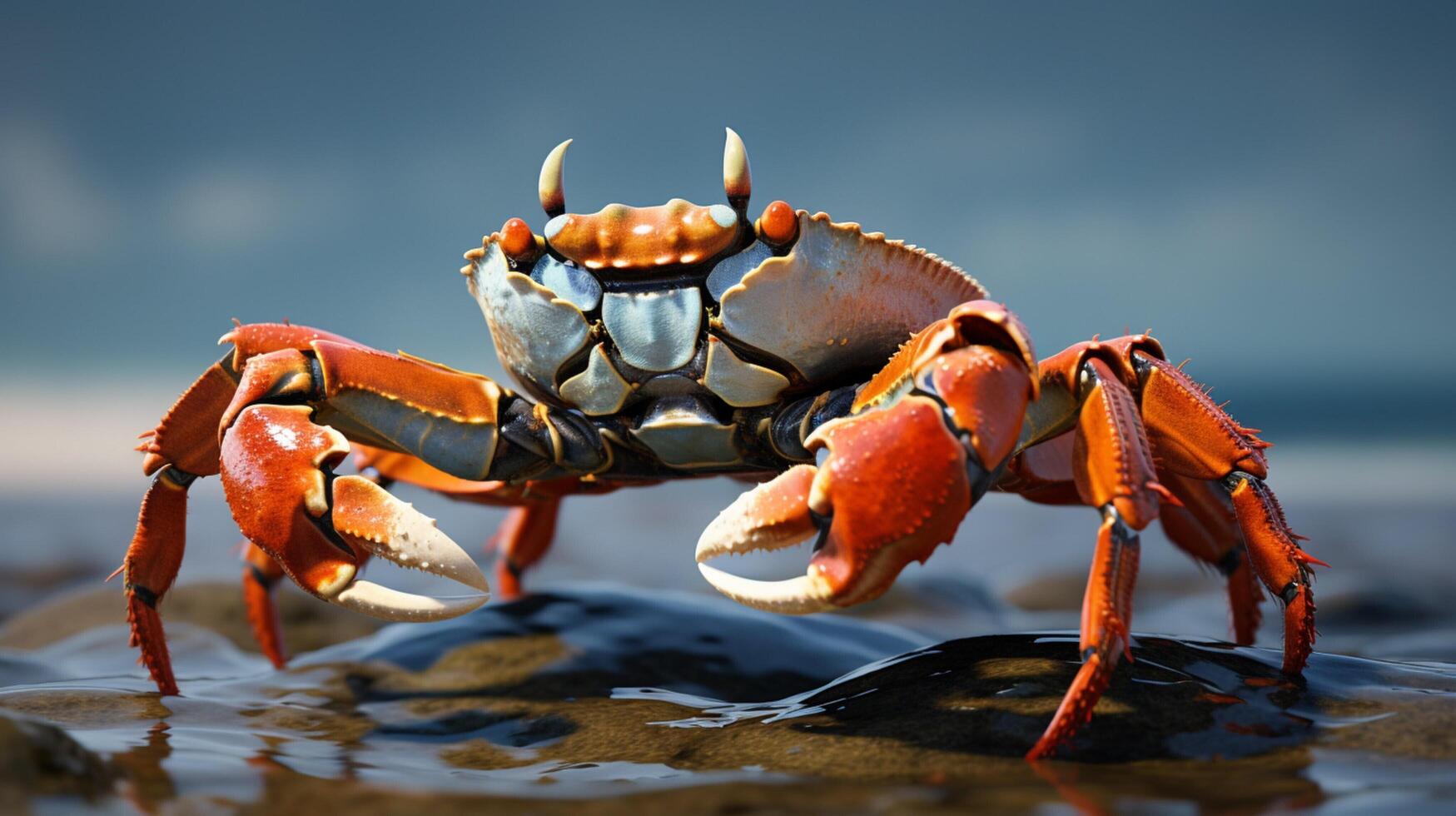AI generated crab high quality image photo
