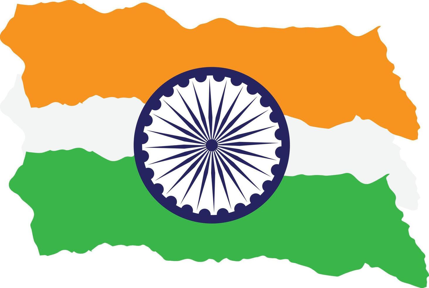 Indian Flag Illustration vector