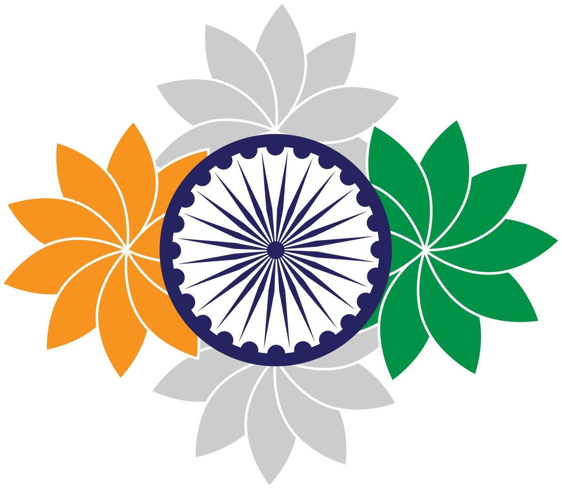 Indian Republic Day Art vector