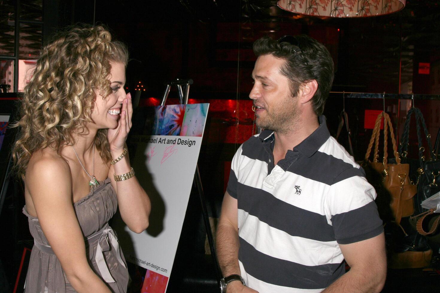 AnnaLynne McCord  Jason Priestley GBK MTV Movie Awards Gifting Suites  Crimson  Opera Los Angeles,  CA May 30, 2008 photo