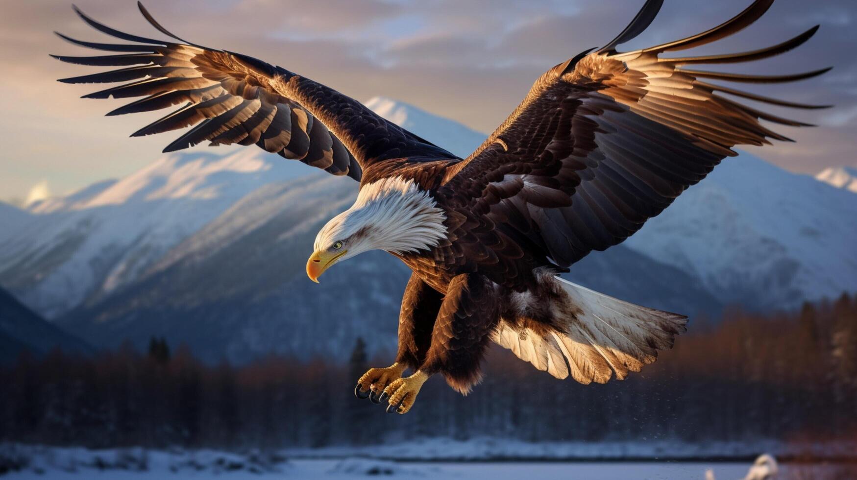 AI generated eagle high quality image photo