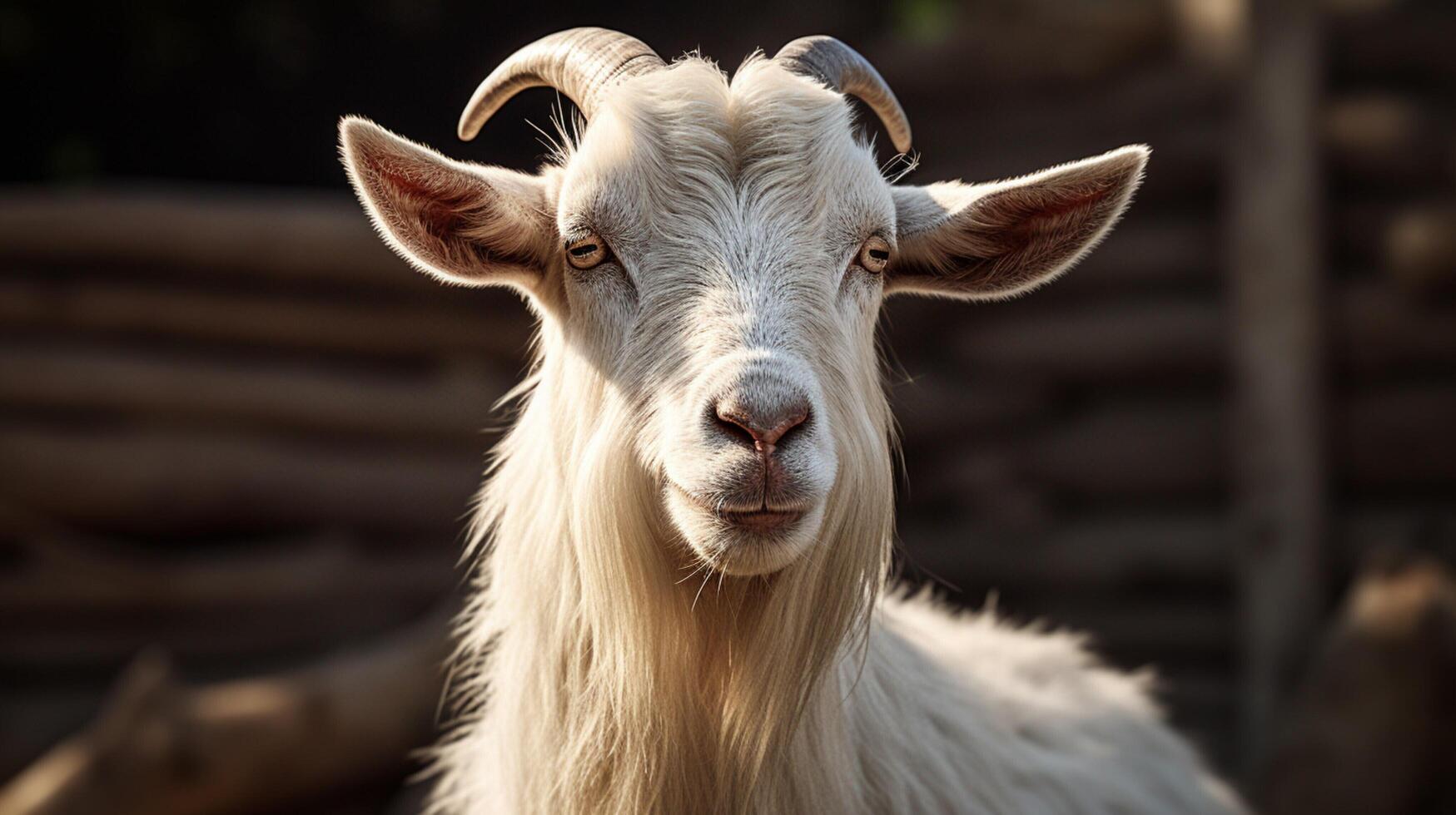 AI generated goat high quality image photo