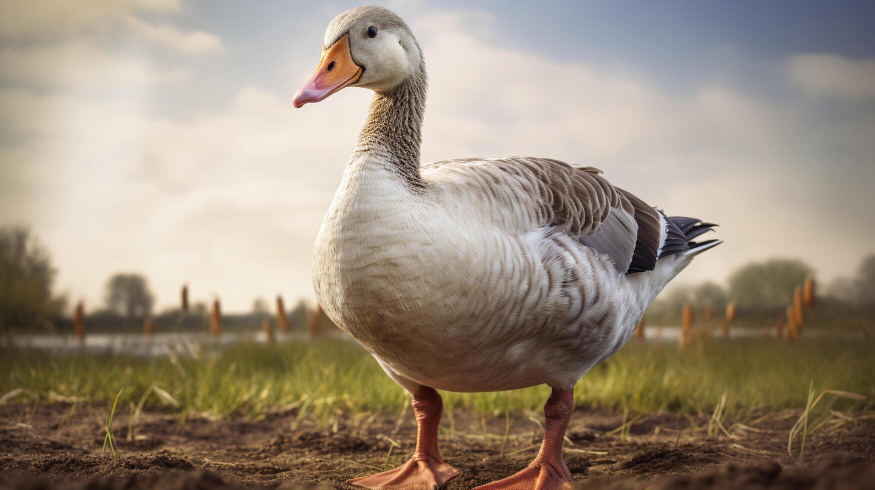 AI generated goose high quality image photo