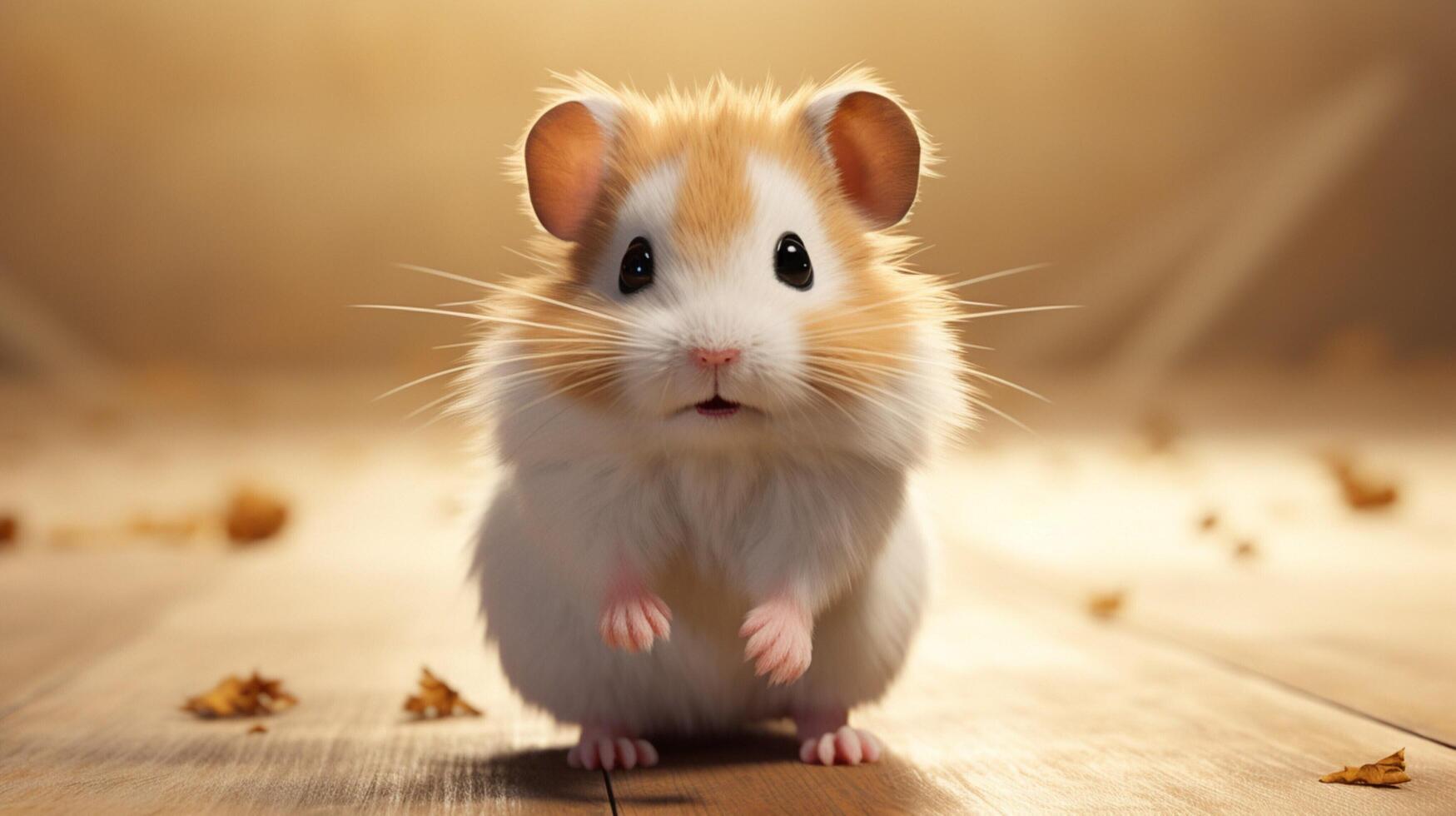 AI generated hamster high quality image photo