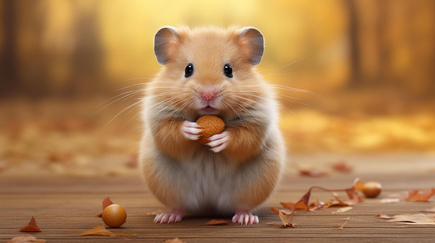 AI generated hamster high quality image photo