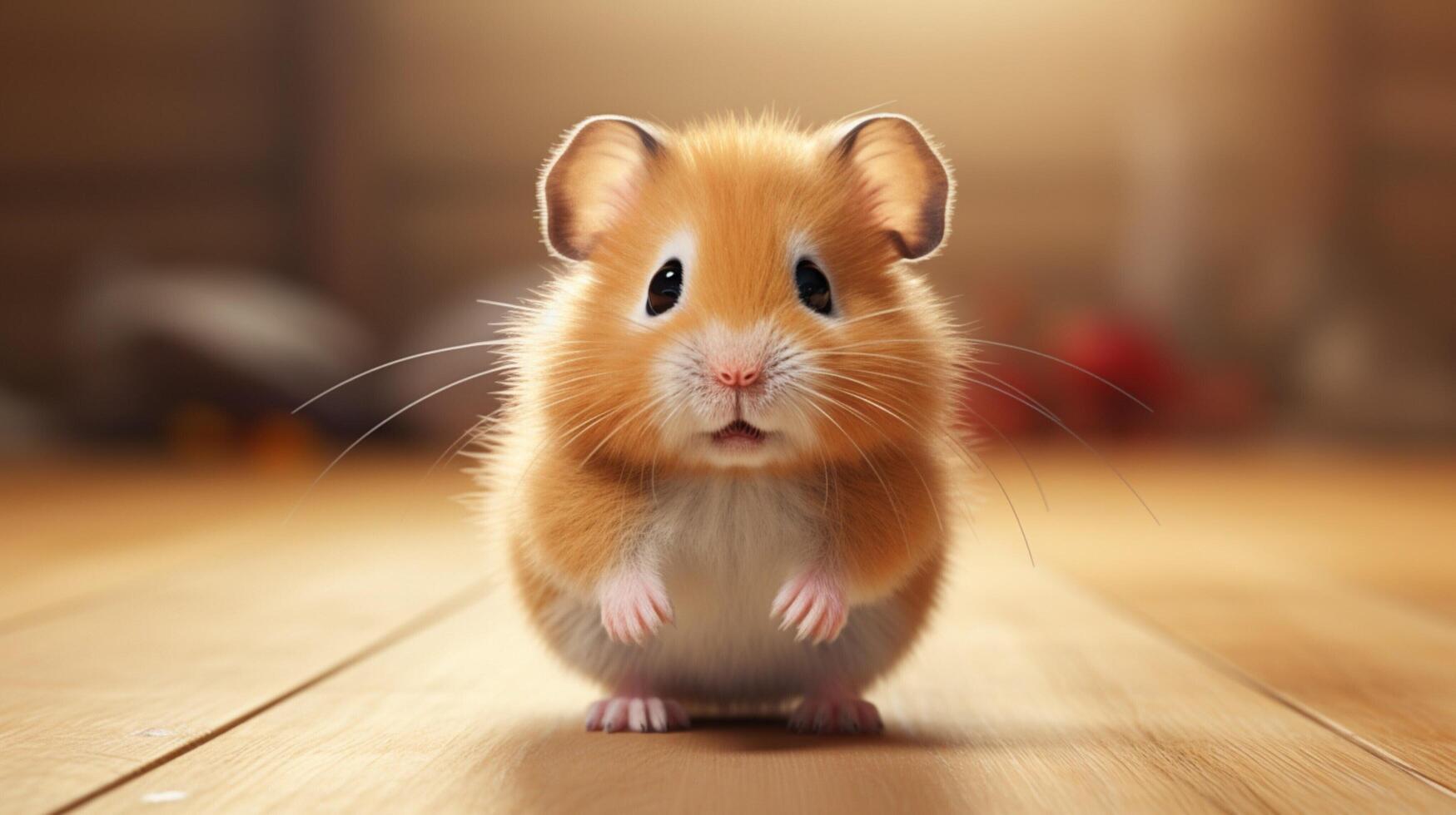 AI generated hamster high quality image photo