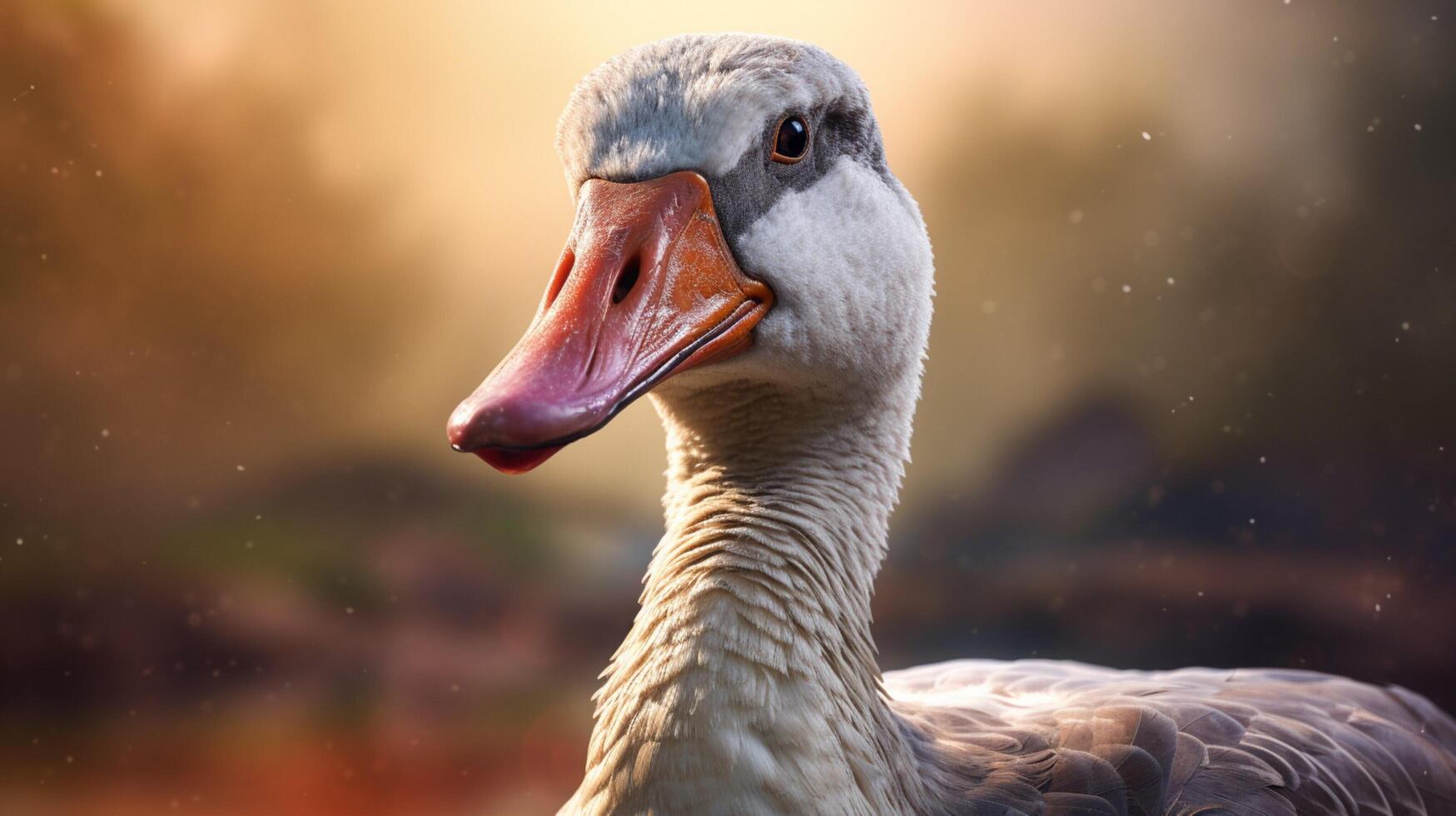 AI generated goose high quality image photo