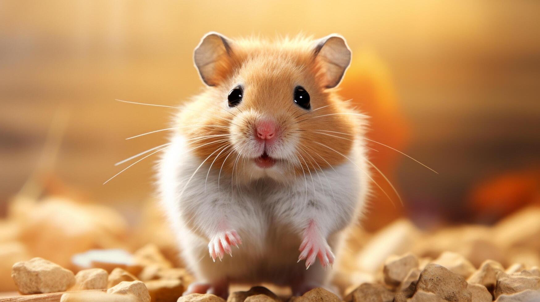 AI generated hamster high quality image photo