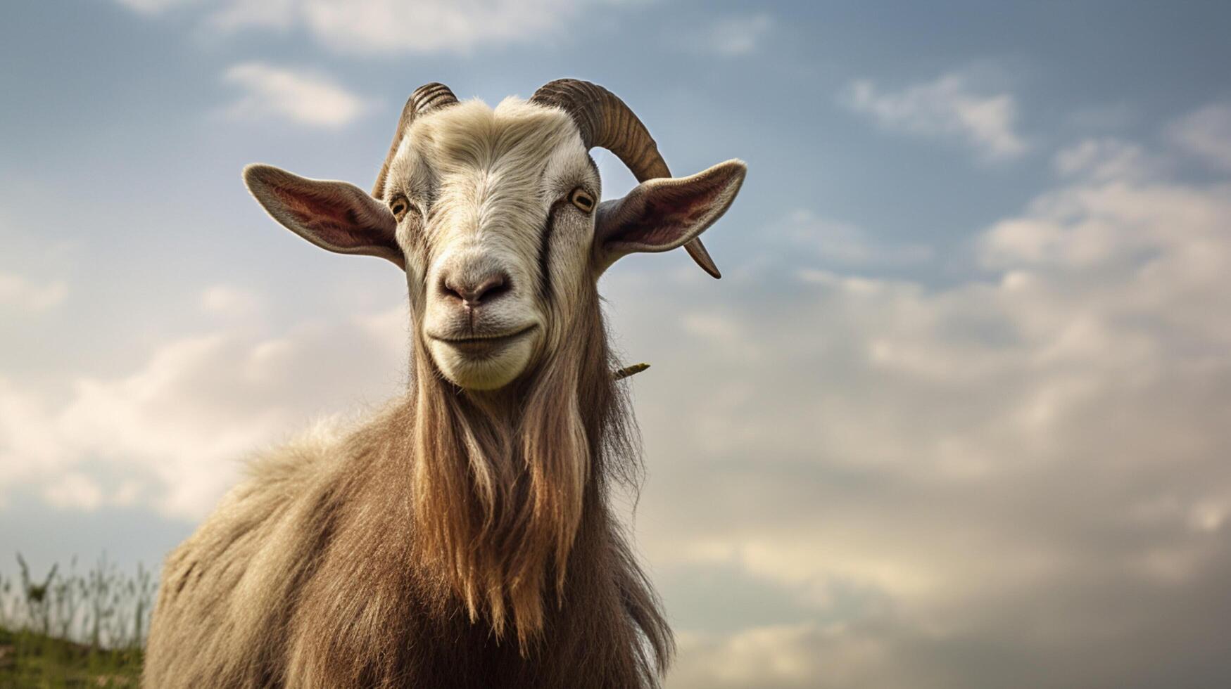 AI generated goat high quality image photo