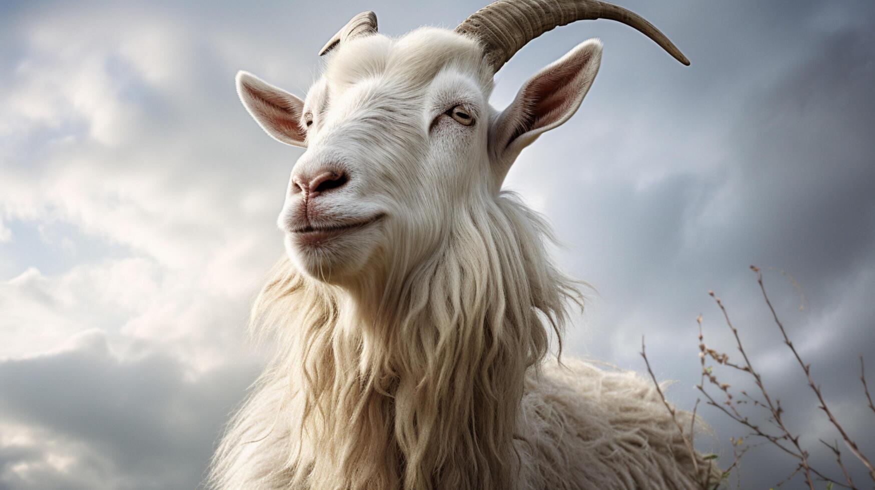 AI generated goat high quality image photo