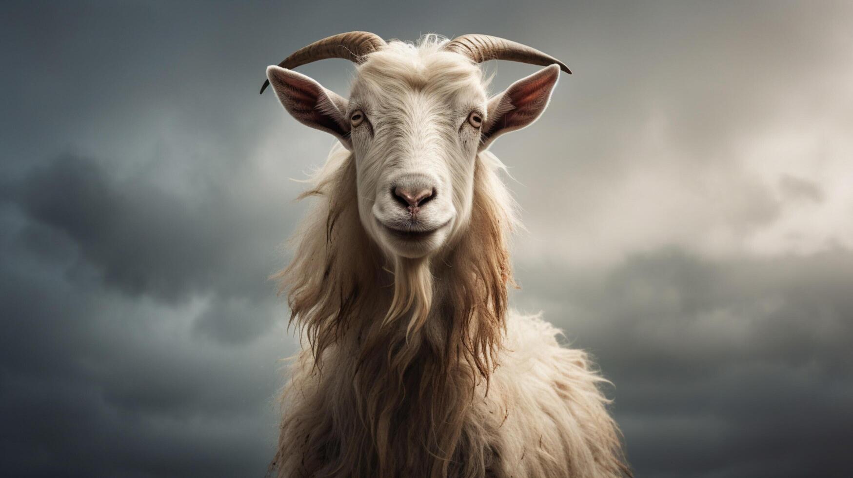 AI generated goat high quality image photo