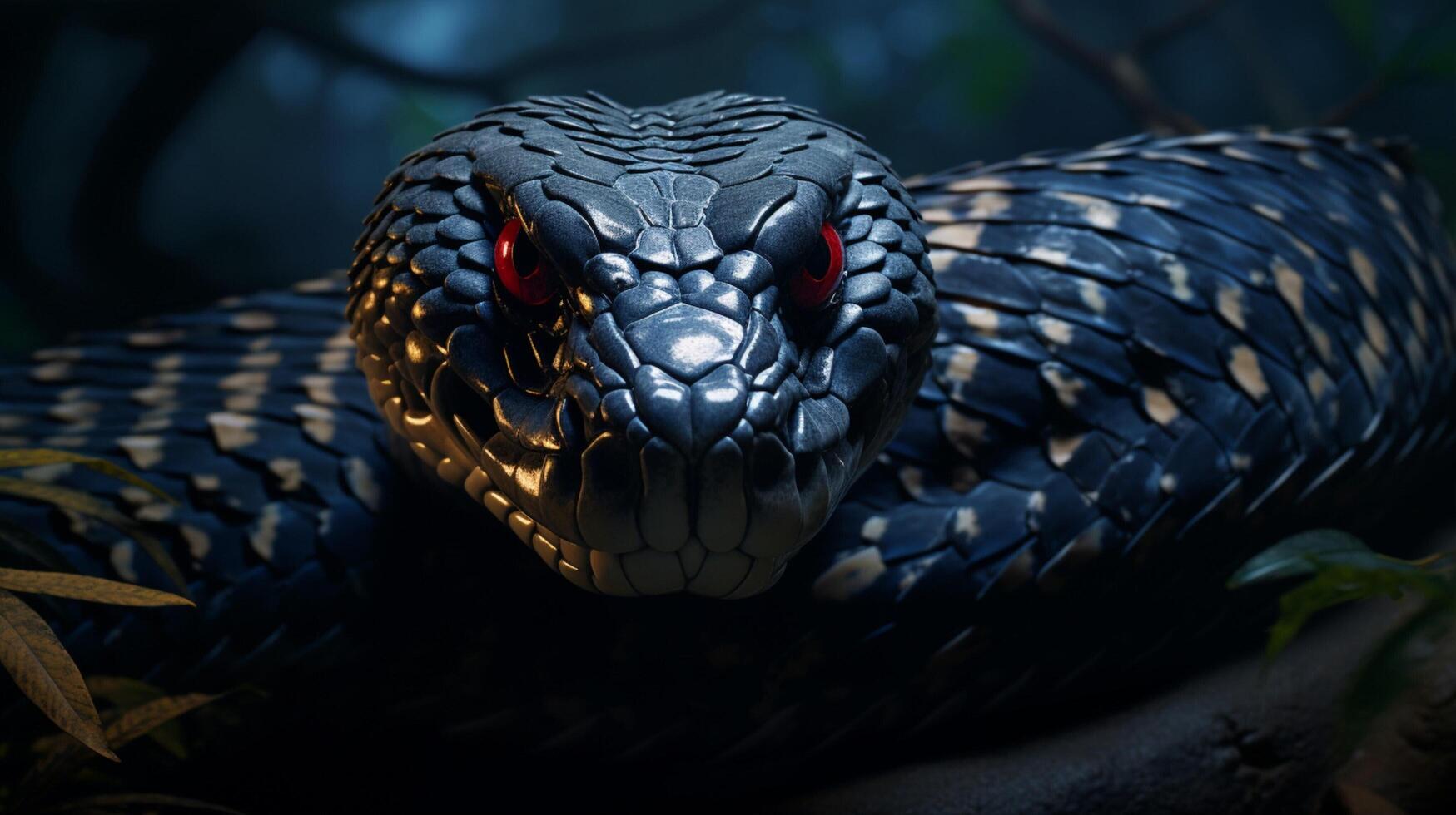 AI generated cobra high quality image photo