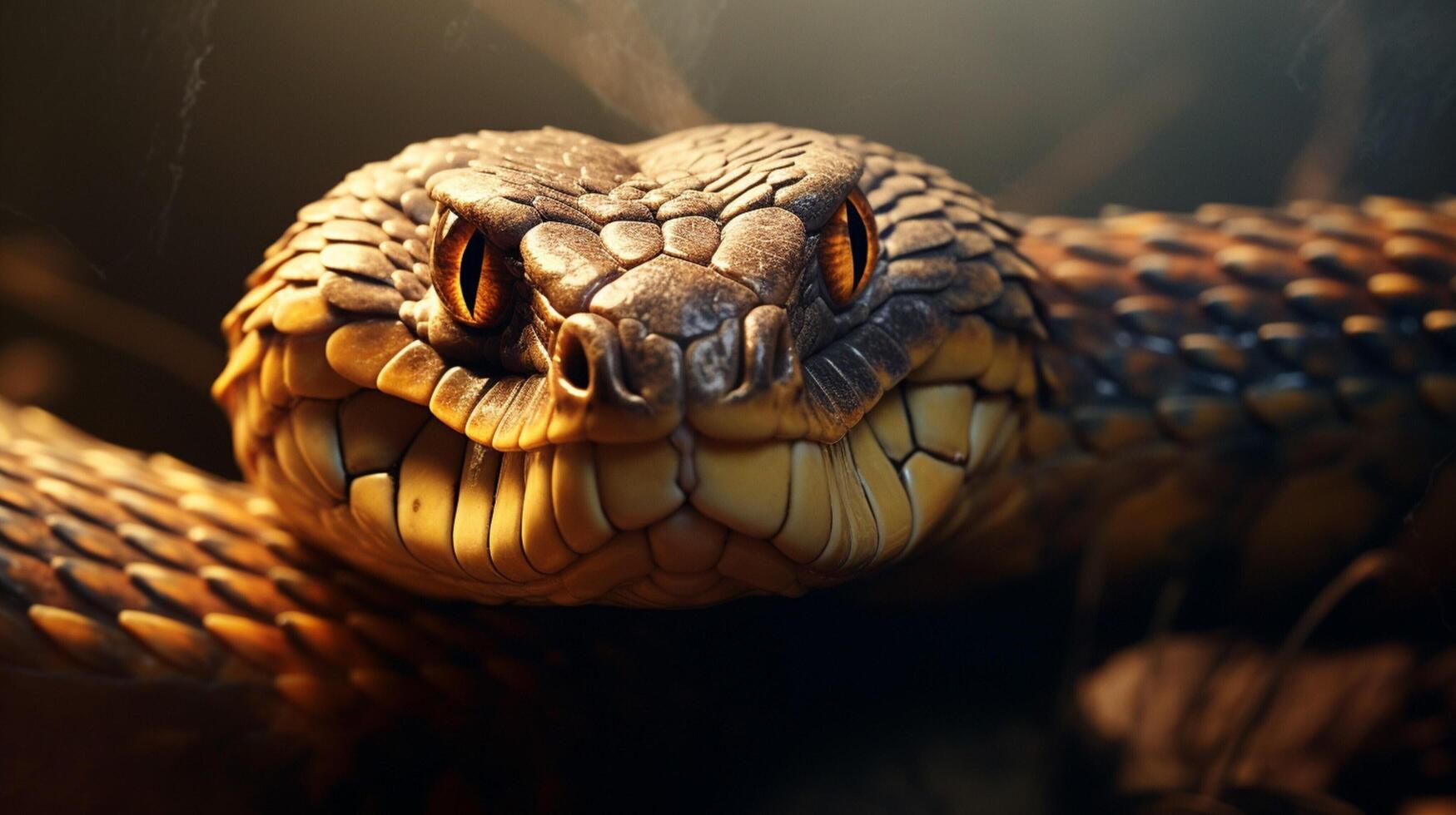 AI generated cobra high quality image photo