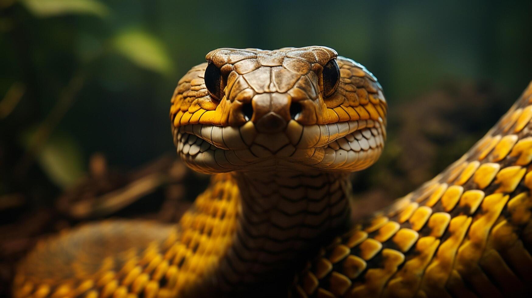 AI generated cobra high quality image photo