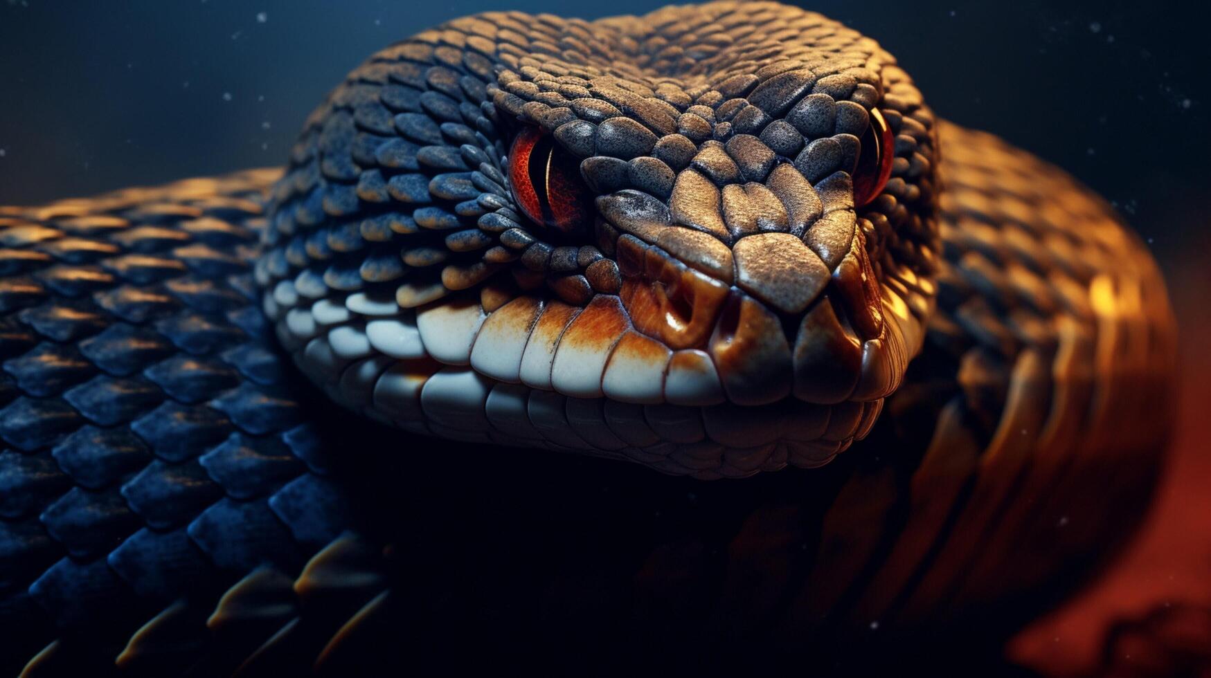 AI generated cobra high quality image photo