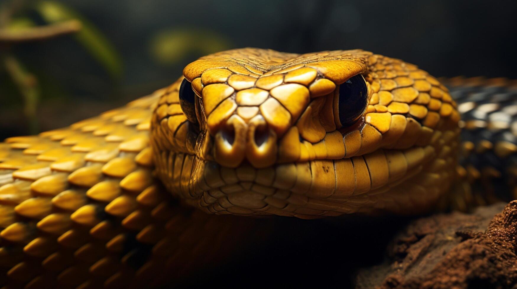 AI generated cobra high quality image photo