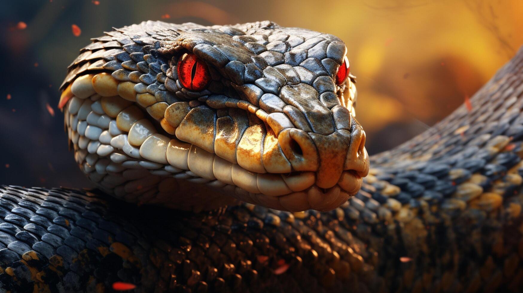 AI generated cobra high quality image photo