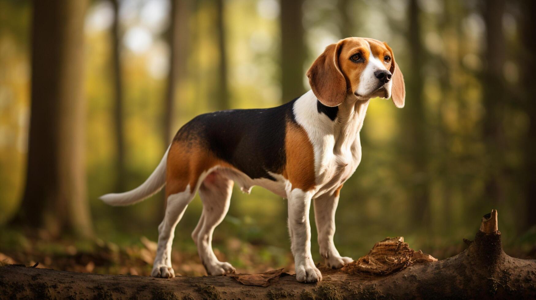 AI generated beagle high quality image photo