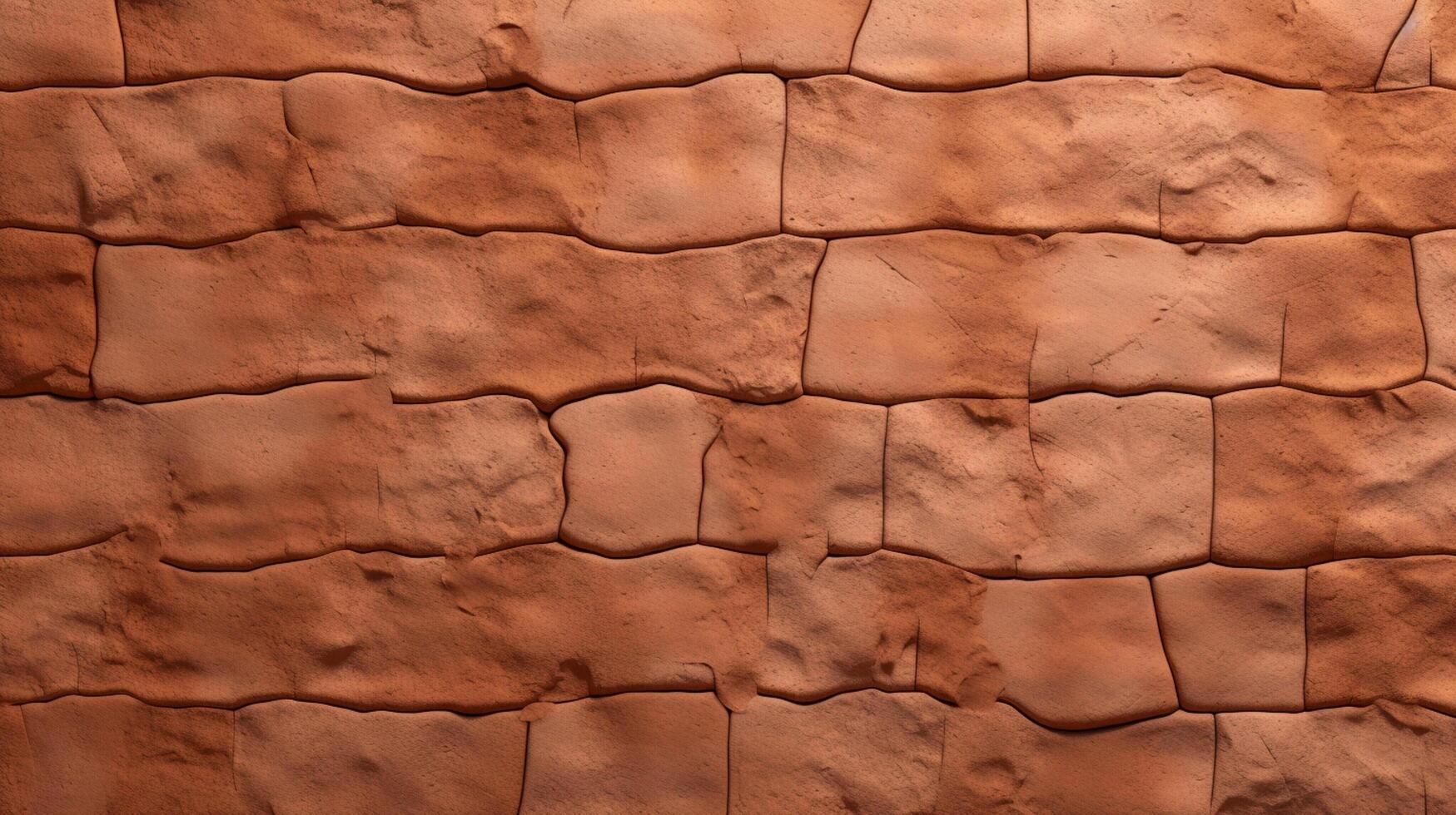 AI generated Terracotta Textures background photo