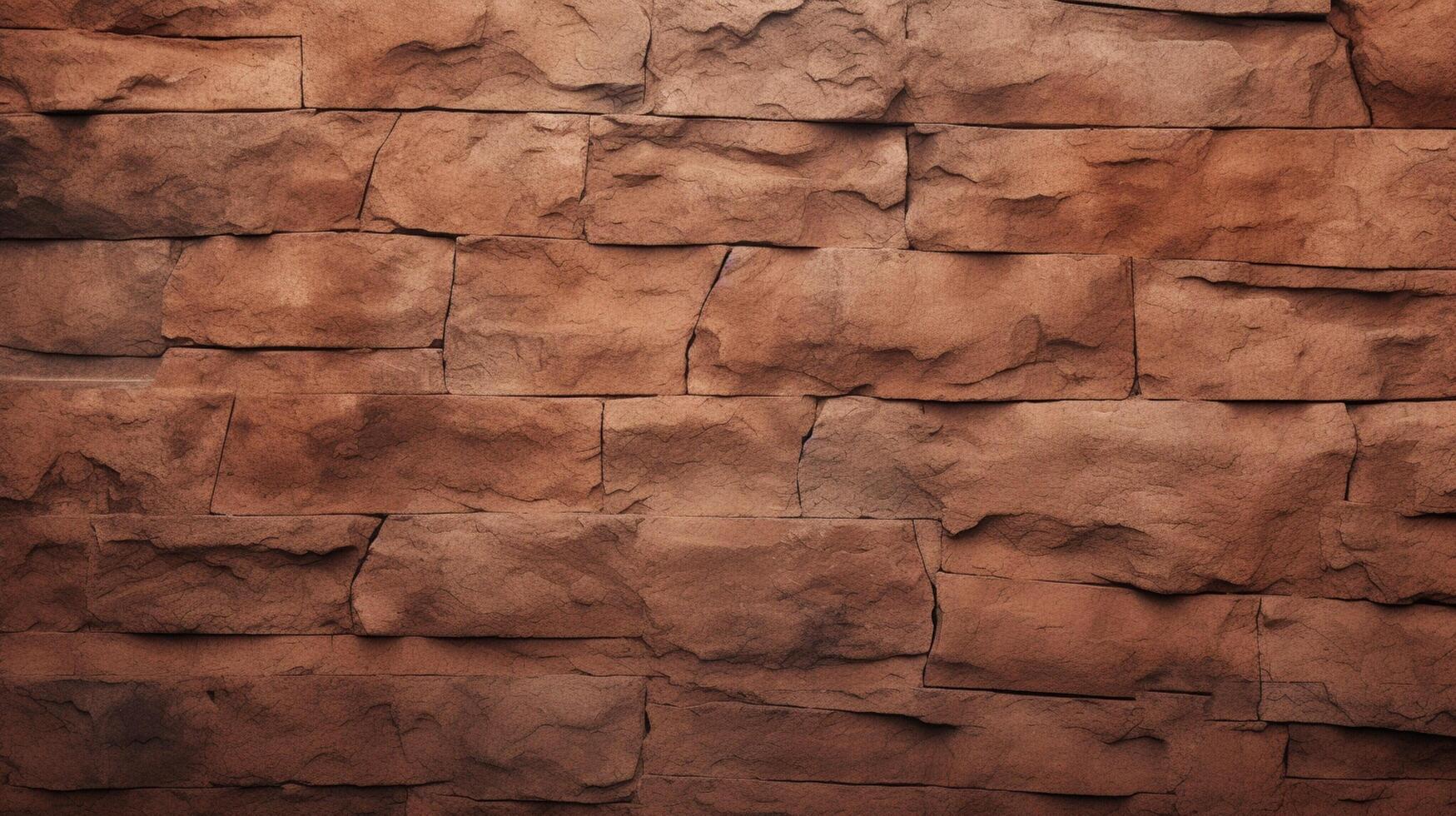 AI generated Terracotta Textures background photo